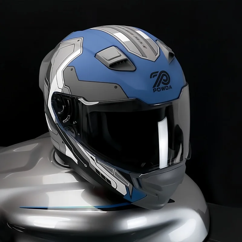 Unisex Full Face Motorcycle He - Dual Visor Motorcycle Racing Helmet review and price