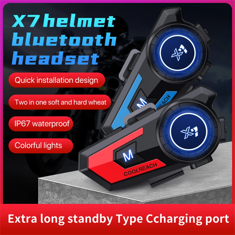 X7 Motorcycle Helmet Headset W - Full Face Motorcycle Helmet With Bluetooth review and price